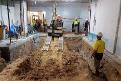 Screw Piling Solutions Mingara Leisure Centre Excavation