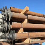 Commercial screw pilings -Chullora APO Post.